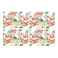 thumbnail image 1 of MKHERT Watercolor Peacock Feathers with Tree Branches and Flowers Placemats Table Mats for Dining Room Kitchen Table Decoration 12x18 inch,Set of 4, 1 of 4