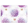 thumbnail image 1 of MKHERT Watercolor Purple Hydrangeas Balloon Flowers with Butterfly Doormat Rug Home Decor Floor Mat Bath Mat 23.6x15.7 inch, 1 of 3