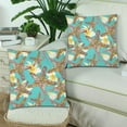 thumbnail image 1 of MKHERT Watercolor Starfish Pillowcase Pillow Protector Cushion Cover 18x18 inch,Set of 2, 1 of 3