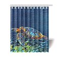 thumbnail image 1 of MKHERT Watercolors Sea Turtle Under Ocean Painting Decor Waterproof Polyester Bathroom Shower Curtain Bath 60x72 inch, 1 of 1