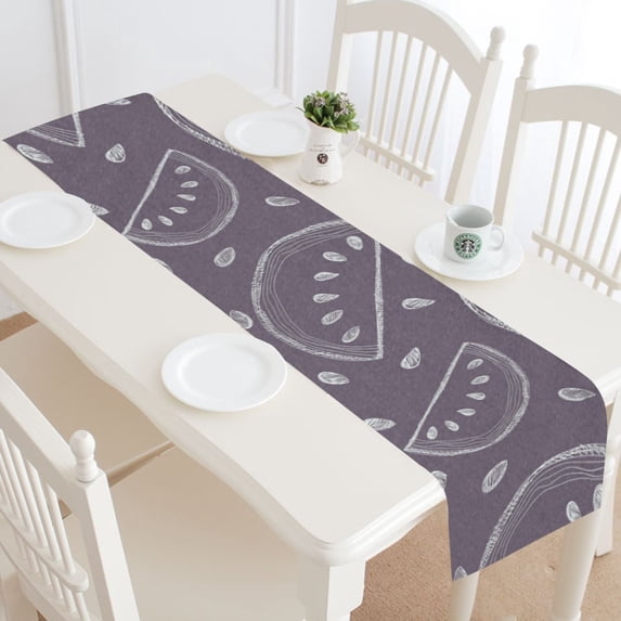 MKHERT Watermelons Table Runner for Wedding Party Banquet Decoration 14x72 inch
