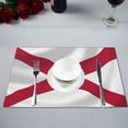 thumbnail image 1 of MKHERT Waving Alabama State Flag Placemats Table Mats for Dining Room Kitchen Table Decoration 12x18 inch,Set of 4, 1 of 4