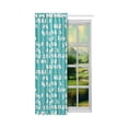 thumbnail image 1 of MKHERT White Bird Thermal Insulated Blackout Window Curtain Kitchen Curtain 52x84 inch, 1 of 3