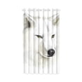 thumbnail image 1 of MKHERT White Wolf Animal Window Curtain Living Room,Bedroom Window Drapes 52x84 inch, 1 of 3