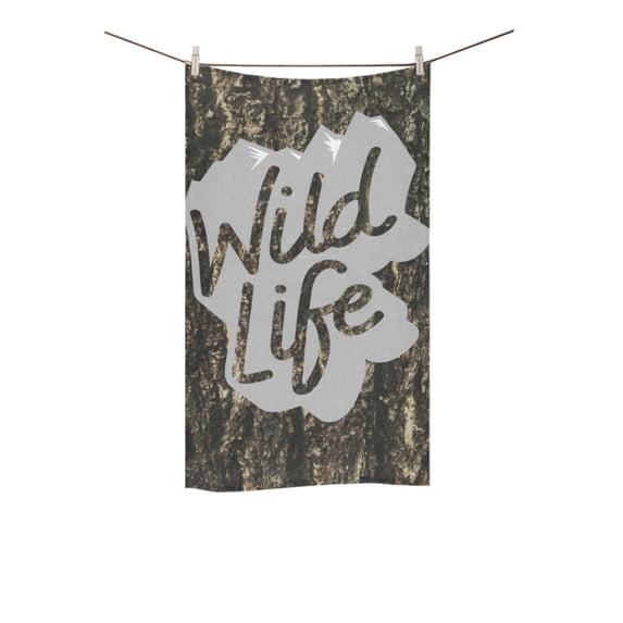 MKHERT Wild Life Bath Towel Hand Towel Shower Towel Washcloth 16x28 inch