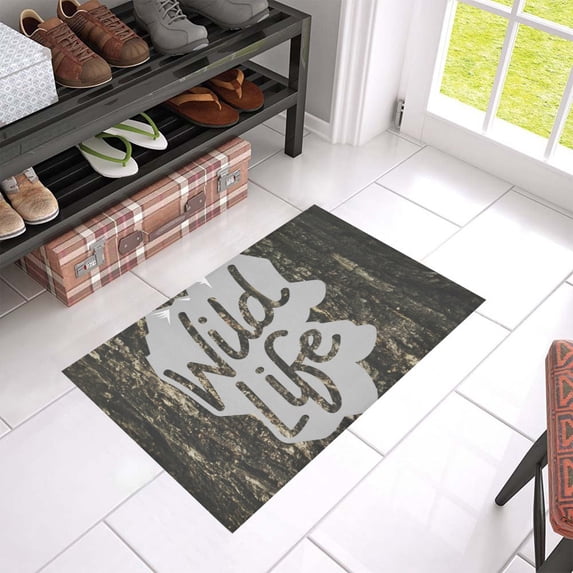 MKHERT Wild Life Doormat Rug Home Decor Floor Mat Bath Mat 23.6x15.7 inch