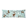 thumbnail image 1 of MKHERT Winter Deer Body Pillowcase Pillow Protector Cushion Cover 20x60 inch, 1 of 1