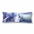 thumbnail image 1 of MKHERT Wolf Howling Body Pillow Pillowcase Pillow Protector Cushion Cover 20x60 Inch, 1 of 2