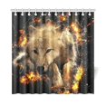 thumbnail image 1 of MKHERT Wolf Shower Curtain Home Decor Bathroom Shower Curtain 66x72 inch, 1 of 1