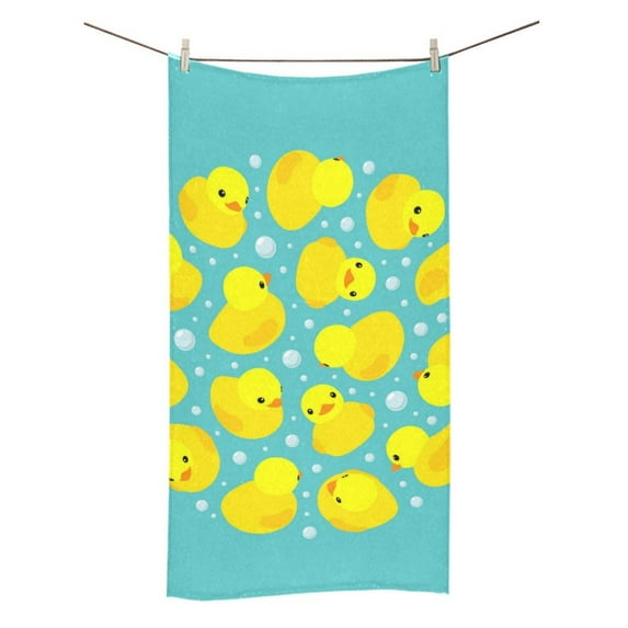 MKHERT Yellow Ducks Bath Towel Hand Towel Shower Towel Washcloth 30x56 inch
