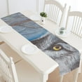 thumbnail image 1 of MKHERT Yellow-Eyed Wolf Table Runner for Wedding Party Banquet Decoration 14x72 inch, 1 of 3