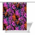 thumbnail image 1 of MKHERT bright purple leaves Bathroom Shower Curtain 60x72 inch, 1 of 1