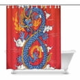 thumbnail image 1 of MKHERT colorful Chinese Dragon Bathroom Shower Curtain 60x72 inch, 1 of 1