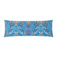 thumbnail image 1 of MKHERT colorful ornate Floral Body Pillowcase Pillow Protector Cushion Cover 20x60 inch, 1 of 1