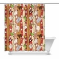 thumbnail image 1 of MKHERT cute animals Bathroom Shower Curtain 60x72 inch, 1 of 1