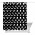 thumbnail image 1 of MKHERT geometry christmas Bathroom Shower Curtain 60x72 inch, 1 of 1