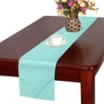 thumbnail image 1 of MKHERT turquoise Table Runner for Kitchen Wedding Party Home Decor 14x72 inch, 1 of 4