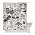 thumbnail image 1 of MKHERT vintage design Bathroom Shower Curtain 60x72 inch, 1 of 1