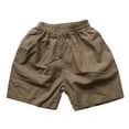 thumbnail image 1 of MKHSQHDG Boys Shorts Size 6-7 Youth Small Boys Shorts for Casual Wear School Beach and Parties Vintage Versatile Toddler Summer Shorts for Ages 1 7 Wardrobe Item 6-7 Years, 1 of 4