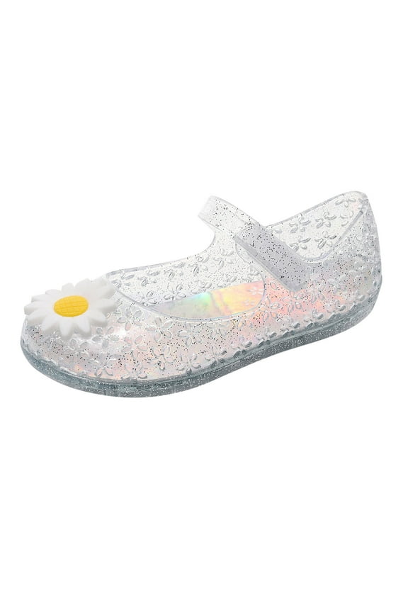 Boys Slippers Size 13C Jelly Shoes for Girls Birthday Sandals for Girls Toddler Glitter Sandals Dress Sandals Fuzzy Slippers Bulk 3.5-4 Years