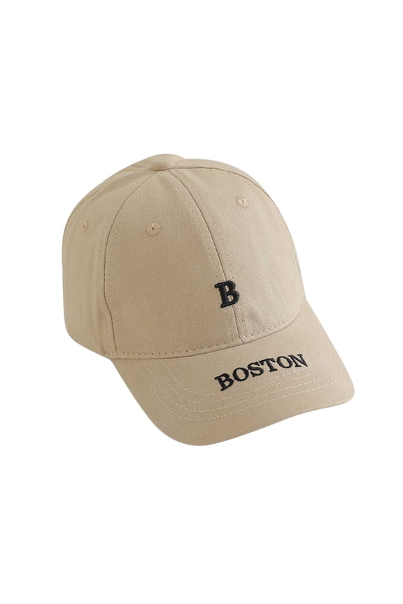 Hats for Kids Boys Baseball Teams Kids' Letter B Embroidered Baseball Cap with Uran Print Style Adjustable Sun Hat for Boys & Girls Kids Trucker Hat Blank One Size