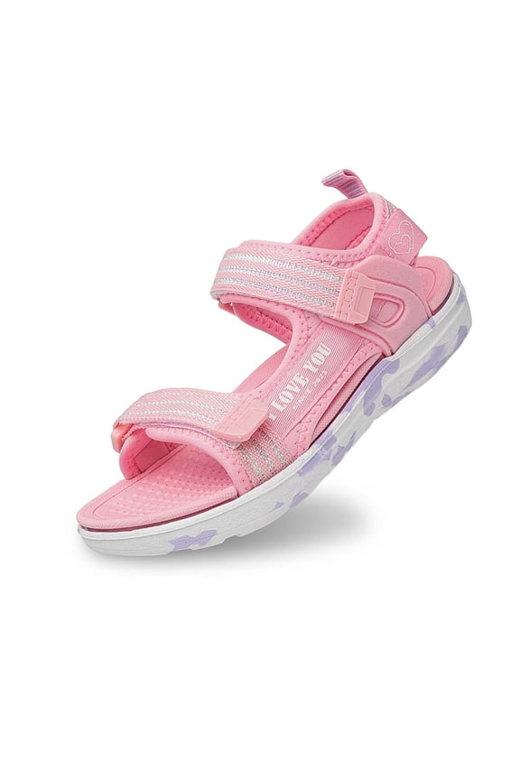 Little Girl Sandals Size 4 Toddler Children's Fashion Solid Color Open Toe Breathable Comfortable Sandals 4-4.5 Years