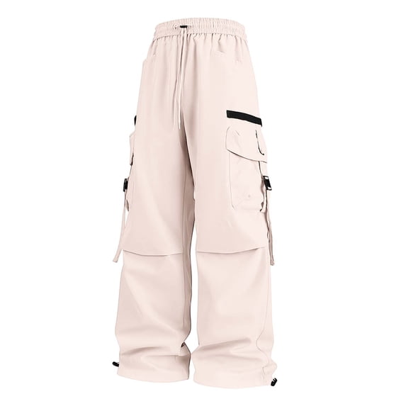MKHSQHDG Male Pants Men's Lightweight Pants with 3 Zipper Pockets Athletic Workout Sweatpants Running Hiking Pants for Men M