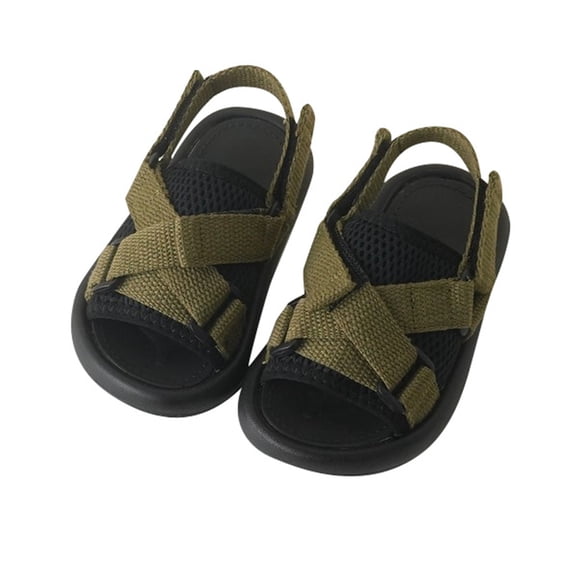 MKHSQHDG Sandals Kids Size 2.5 Middle Big Kids Boys Girls Sandals Summer Open Toe Non Hundred Shoes Daily School Wear 4-4.5 Years