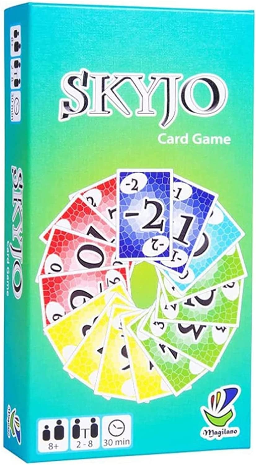 1 Set Skyjo Card Game The New Exciting Card Game For Kids And Adults Used  For Holiday Parties, Friends Travel Games