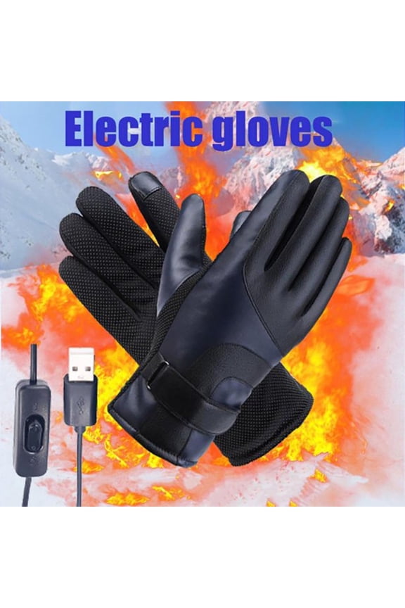 Rechargeable Electric Battery Heated Gloves for Men and Women,Outdoor Indoor Battery Powered Hand Warmer Glove Liners