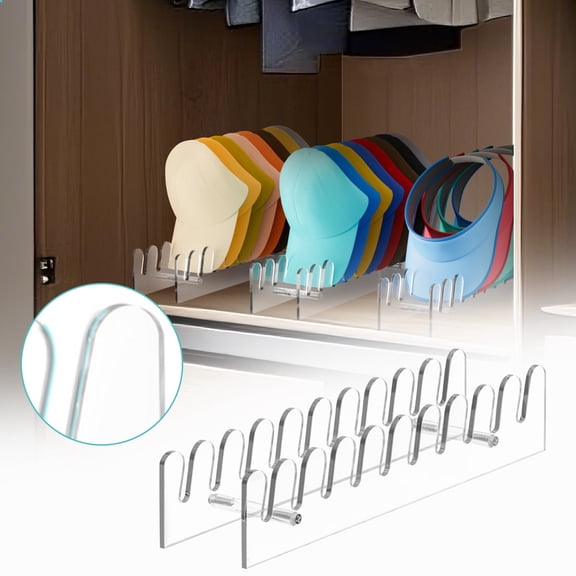 MKKAS Men's Baseball Cap Hat Basic Black Minimalist Cotton Solid Color Curved Brim Adjustable Hat for Summer Sun Protection Wear, A, Hat Organizer, Acrylic Display Stand