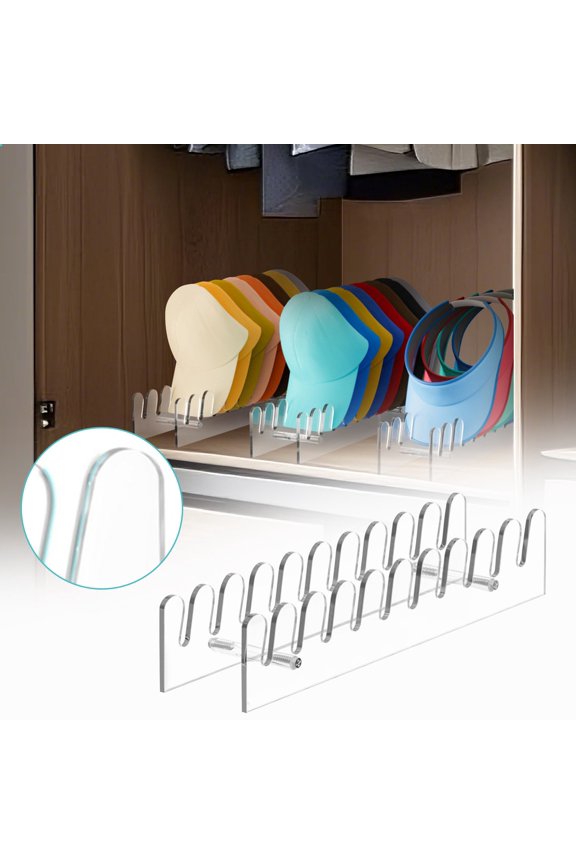 Men's Baseball Cap Hat Basic Black Minimalist Cotton Solid Color Curved Brim Adjustable Hat for Summer Sun Protection Wear, A, Hat Organizer, Acrylic Display Stand