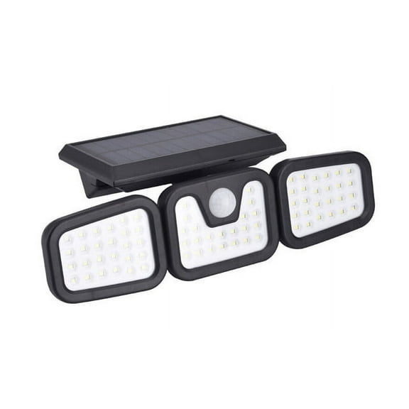 MKL Innovations Outdoor Solar Motion Sensor Flood Light with 360-Degree Rotation, Easy Installation