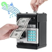 MKLZ ATM Piggy Bank with Digital Electronic Password for Kids,Safe Box for Childrens Gift Toy
