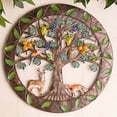 thumbnail image 1 of MKLZ Animal Forest Metal Wall Art, Home Decor for Living Room, Bedroom, 1 of 5