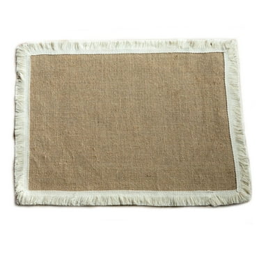 MKLZ Table Placemats Set of 4, Cotton Cloth Kitchen Dining Place Mats
