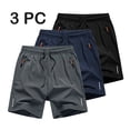 thumbnail image 1 of MKOSPLRT 3 Pack Boys Athletic Shorts Kids Youth Quick Dry Active Performance Basketball Shorts with Pockets Elastic Waistband Kids Summer Clothes 3-15Y, 1 of 7