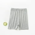 thumbnail image 1 of MKOSPLRT High Waist Shorts for Girl 3-14 Years Stretch Biker Shorts Solid Color Lounge Shorts Soft Knee Length Shorts Comfy Loungewear, 1 of 6