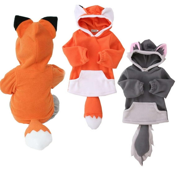 MKOSPLRT Unisex Baby Boys Girls Cartoon Hooded Sweatshirt Toddler Hoodies Pullover Tops with Pockets Warm Winter Clothes 0-4Y