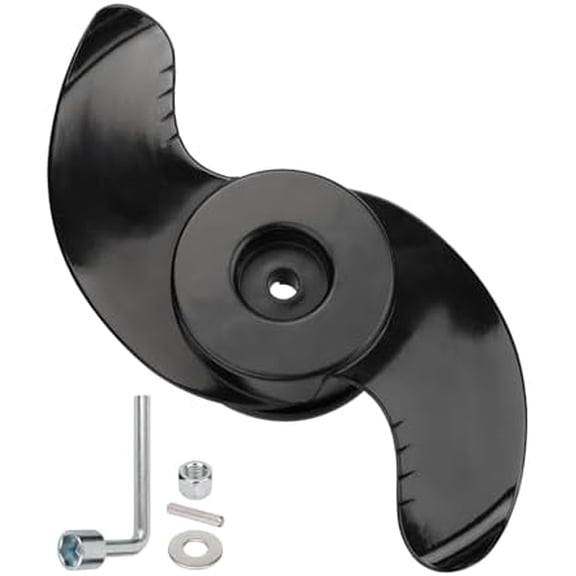 MKP-33 Trolling Motor Prop Fit for Minn Kota, MKP-33 Weedless Wedge 2 Prop Fits 4" Motor Diameters, 1865018 Replace 1378132 Prop Kit, Trolling Motor Replacement Parts$$Watercraft