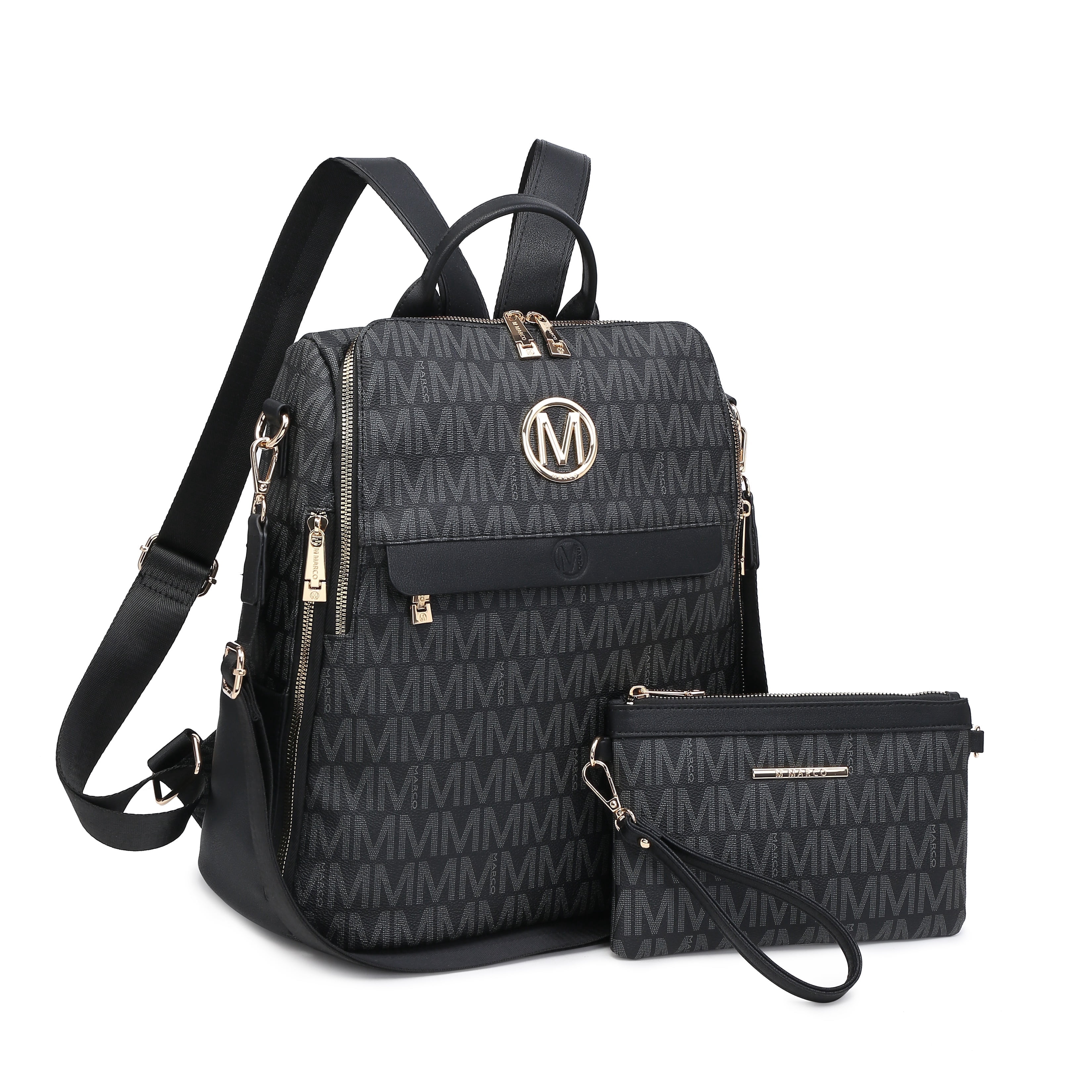 PU Leather Backpack Purse for Women, Fashion Convertible Shoulder Bag, Medium Womens Backpack Purse Vegan Leather Large Travel Backpack  main image 3