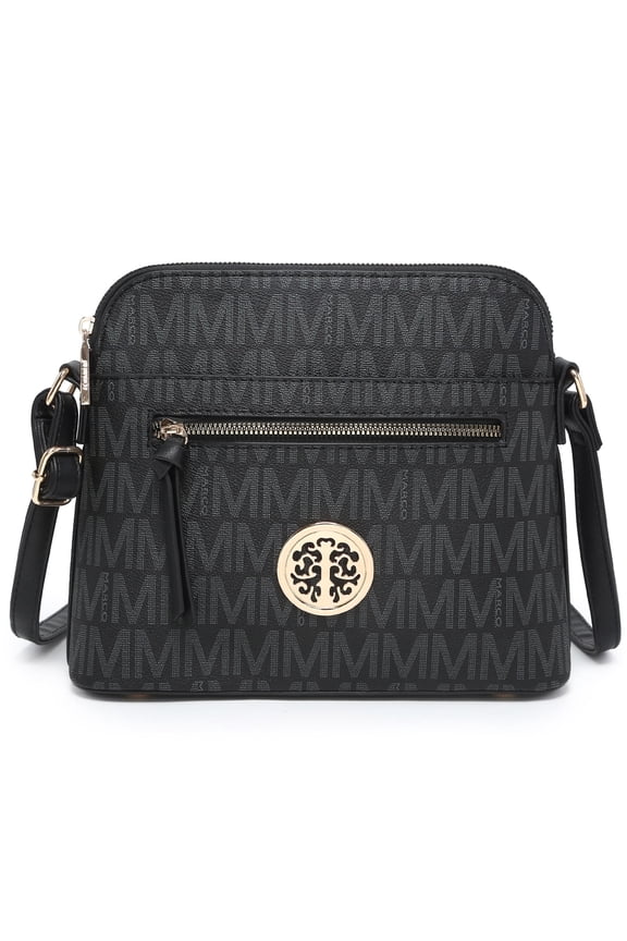 Womens Fashion Crossbody Bag Medium Shoulder Purse with Adjustable Strap