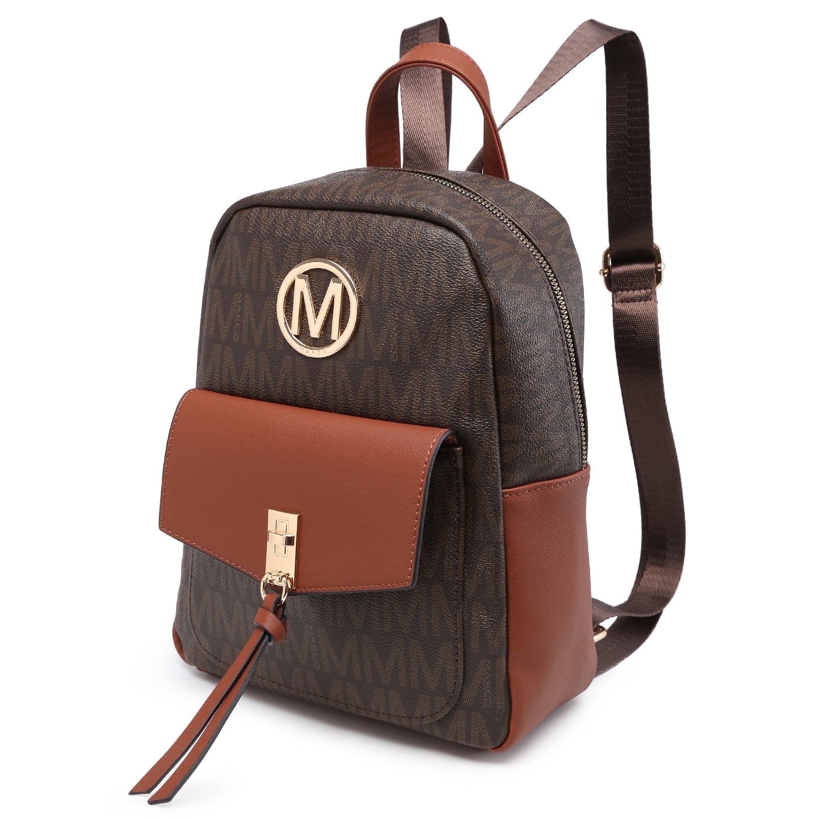 Cartera Michael Kors Pebbled Leather Billfold Wallet Con Monedero 36t4lcof3l Color Café
