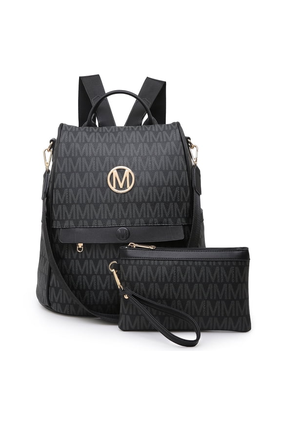 Woman Leather Backpacks Handbags Anti-theft Travel School Books Bag Lady Shoulder Purse