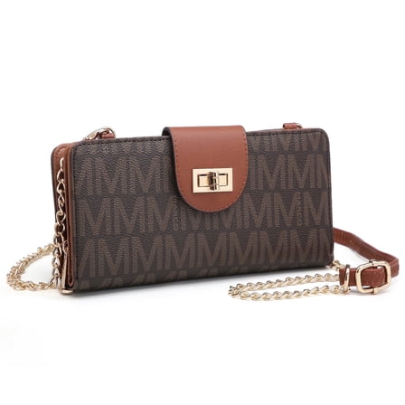 Mkp Women Small Crossbody Shoulder Bag Cell Phone Wallet Credit Card Holder Clutch with Strap