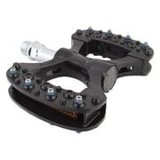 MKS Gamma Platform Pedals 9/16" Lambada Aluminum Body 16 Replaceable Pins Black