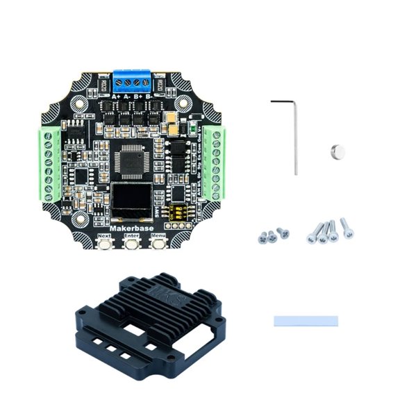 MKS SERVO57D PCBA NEMA23 closed loop stepper motor Driver CNC 3d printer for Gen_L FOC quiet and efficient