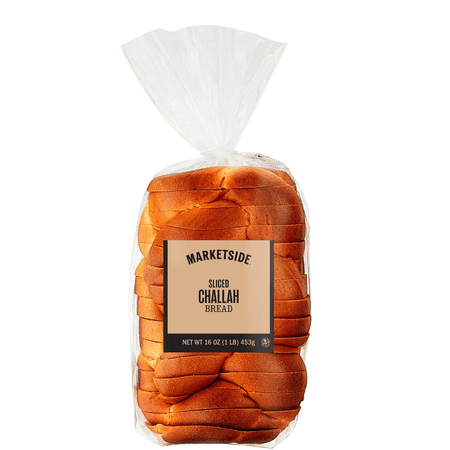 Marketside Fresh Sliced Challah Bread Loaf, 16 oz Loaf