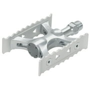 MKS Touring Lite Pedals - Platform, Aluminum, 9/16", Silver