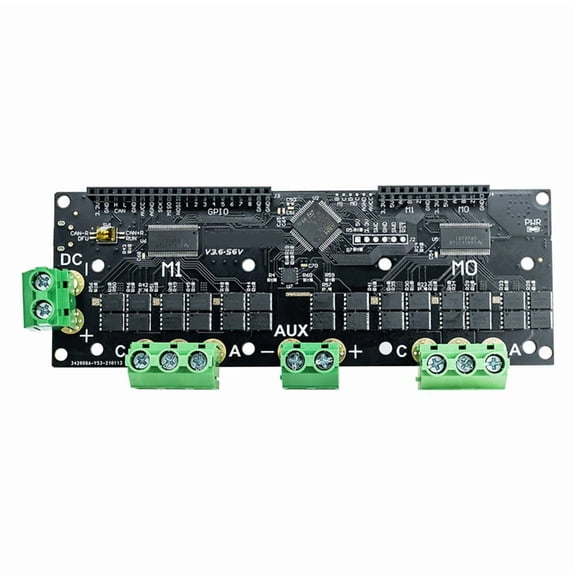 MKS XDRIVE XDrive3.6 56v FOC BLDC -Servo Dual Motor Controller Board High- Based on ODrv V3.6 Upgrade Kits,1 * Motor Controller Board With accessories